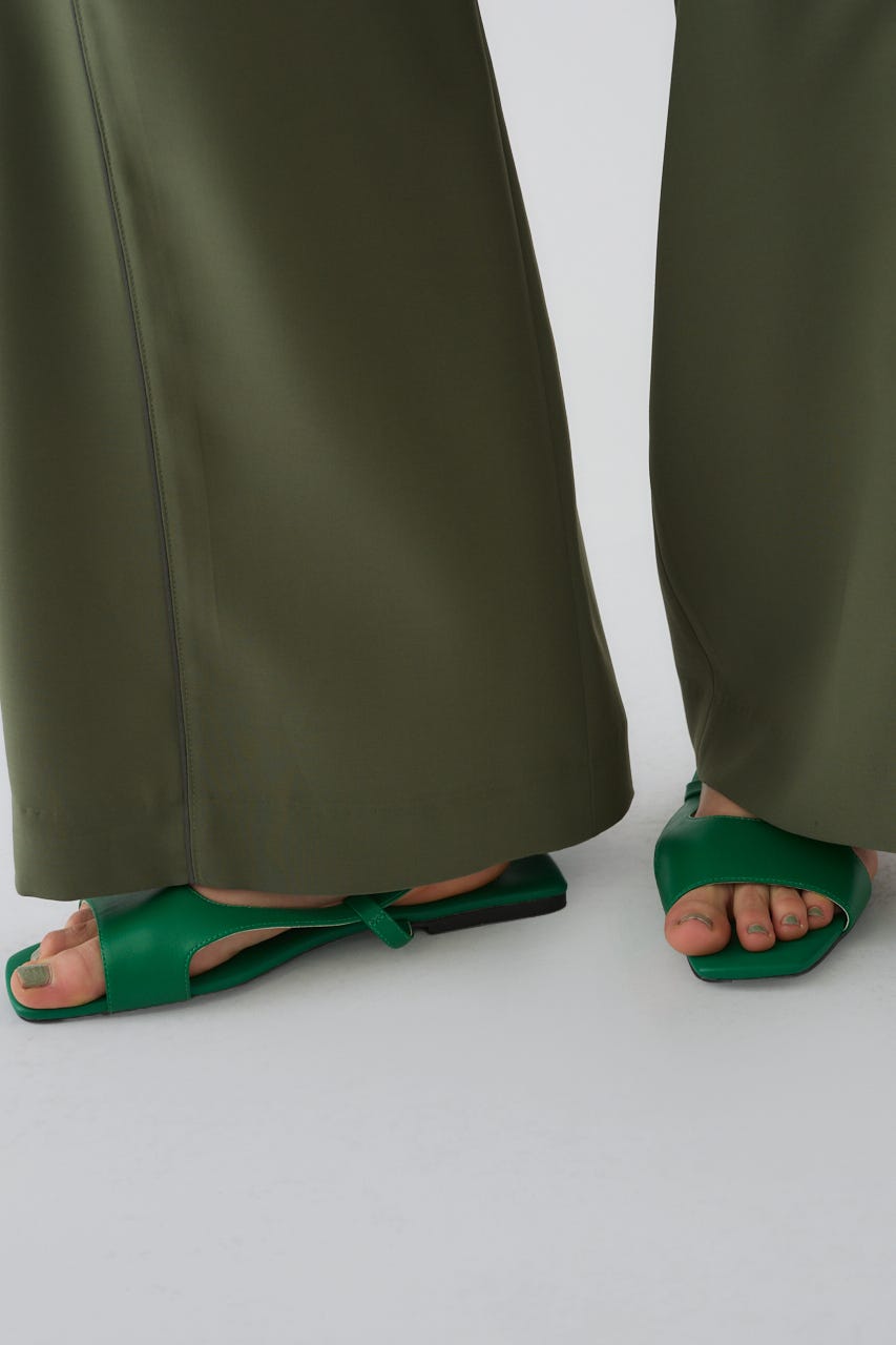 4/15- order start Minimal leather sandal GRN 37