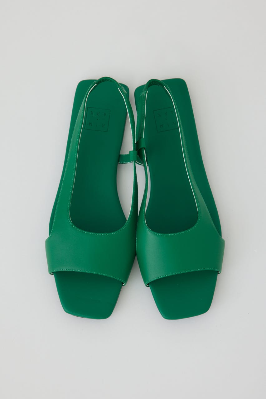 4/15- order start Minimal leather sandal GRN 37