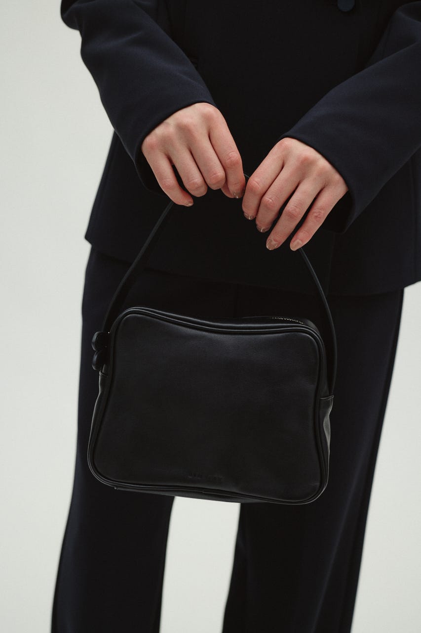 1/1- order start Boston leather mini bag BLK FREE