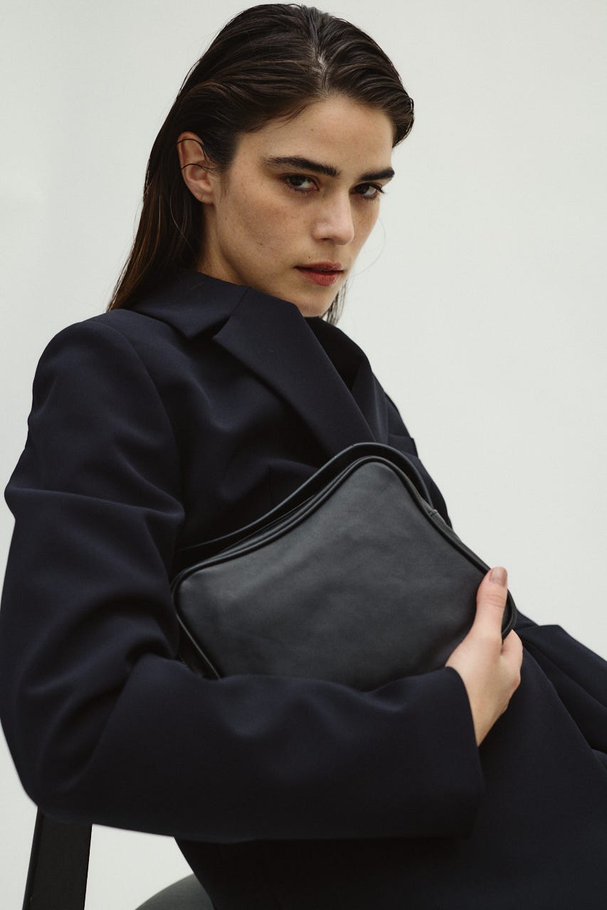 1/1- order start Boston leather mini bag BLK FREE