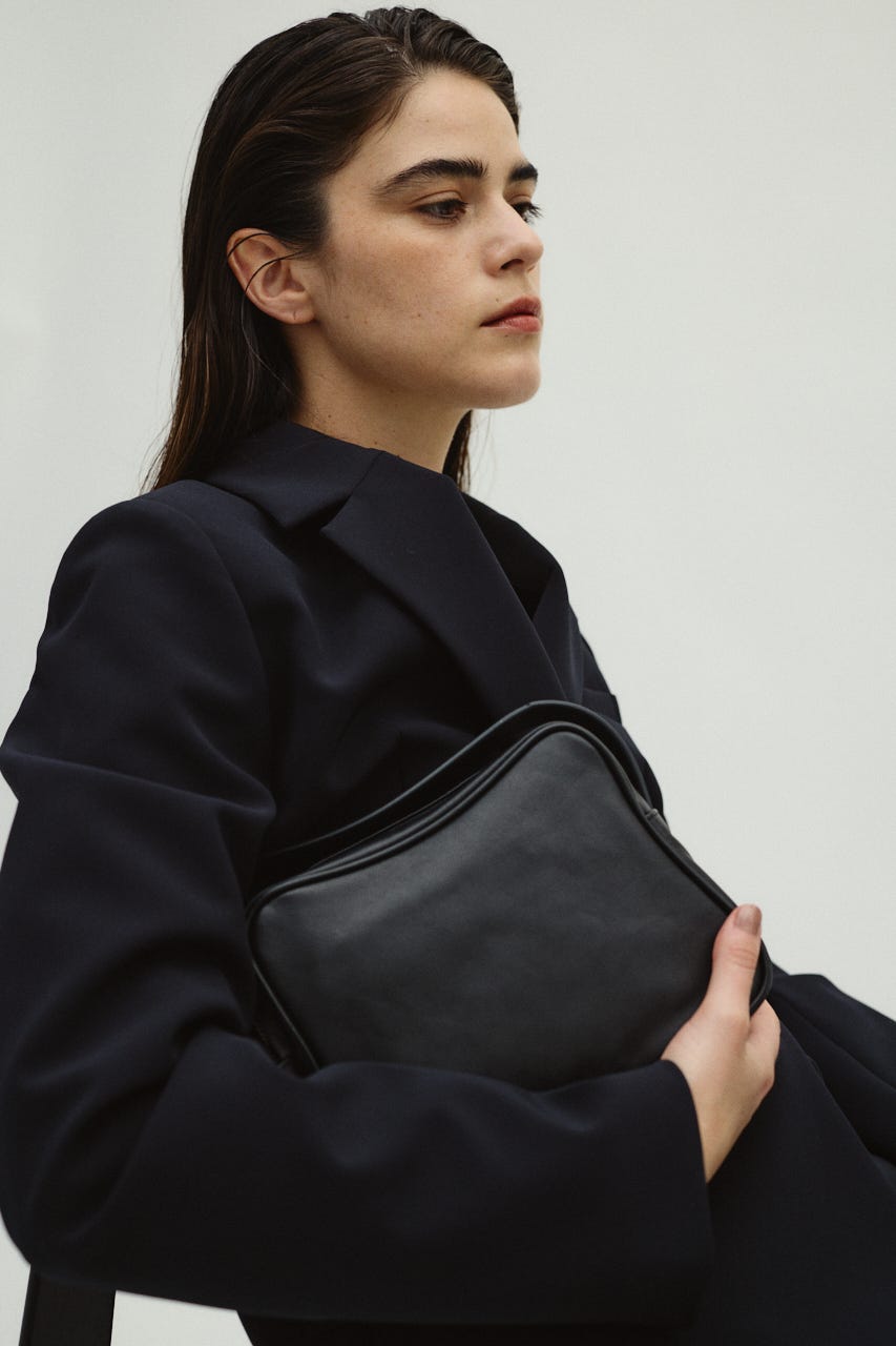 1/1- order start Boston leather mini bag BLK FREE