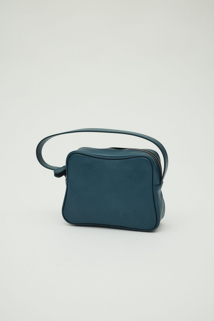 1/1- order start Boston leather mini bag D/BLU FREE