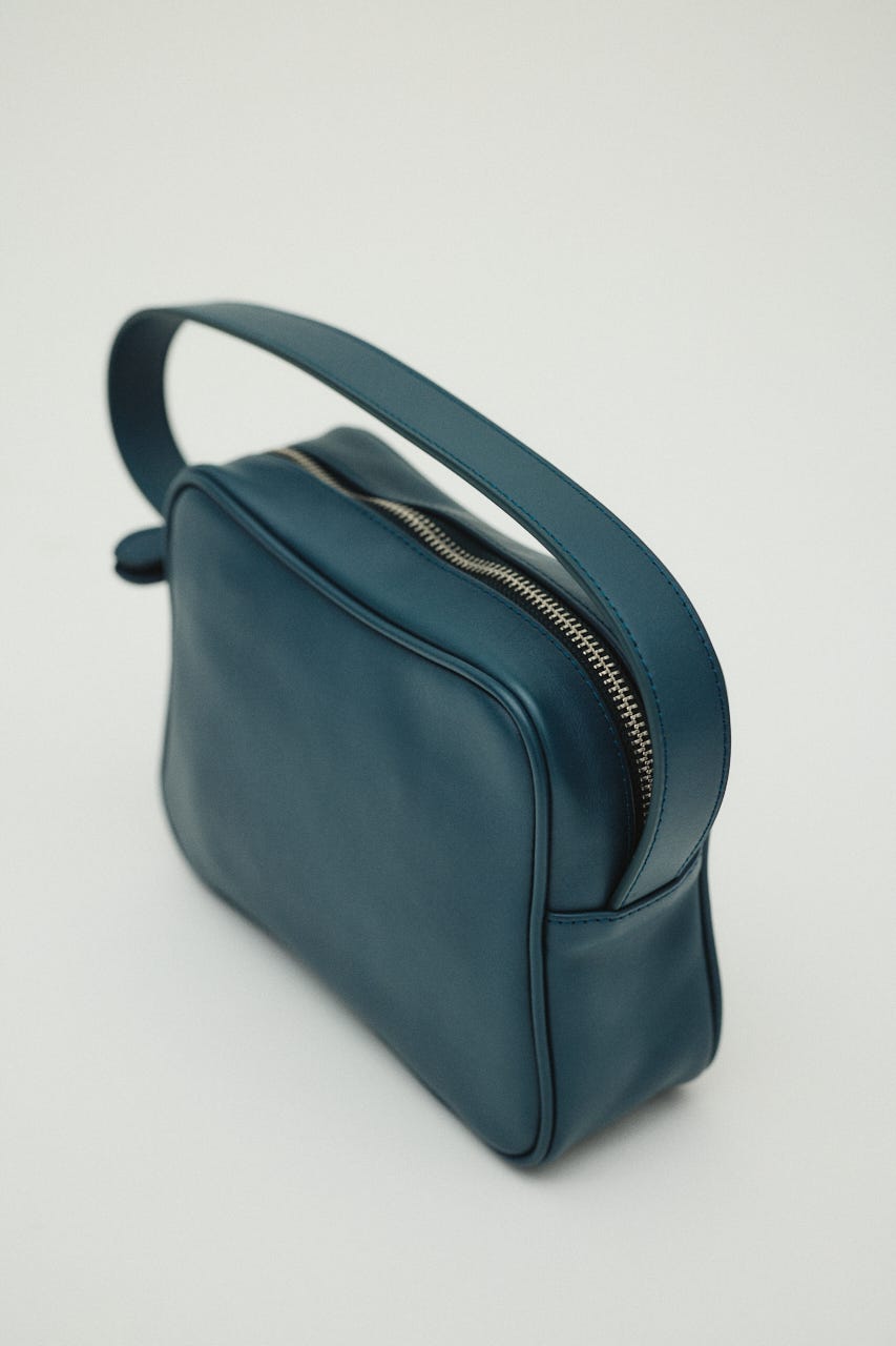 1/1- order start Boston leather mini bag D/BLU FREE