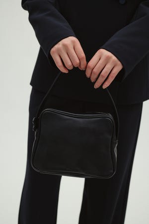 1/1- order start Boston leather mini bag