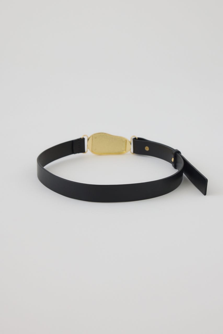 4/15- order start Brass motif thin belt GLD FREE