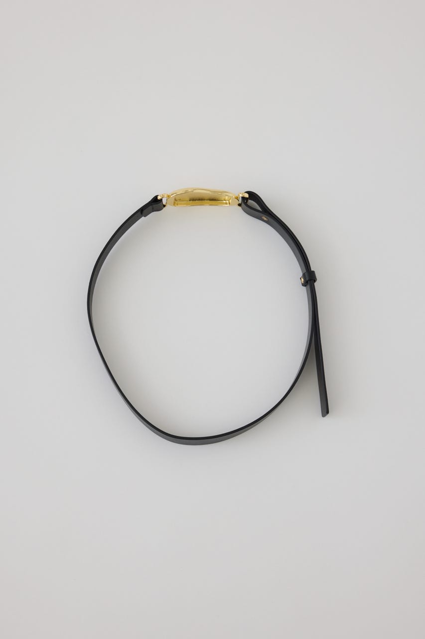 4/15- order start Brass motif thin belt GLD FREE