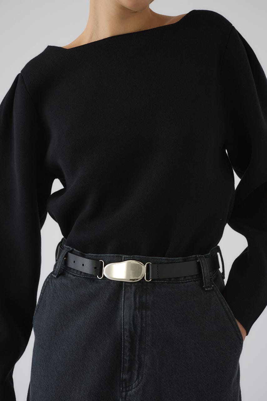 4/15- order start Brass motif thin belt SLV FREE