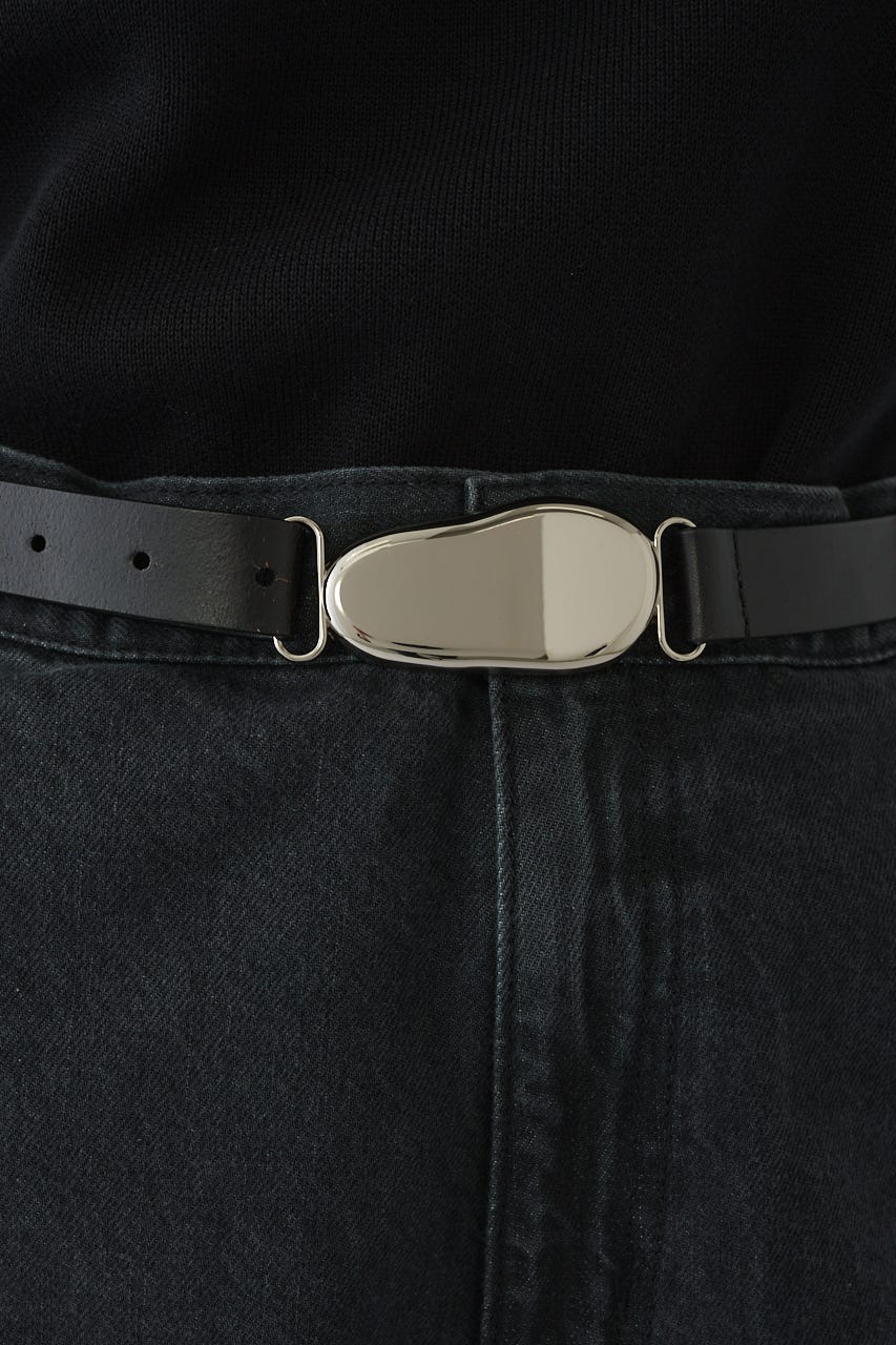 4/15- order start Brass motif thin belt SLV FREE