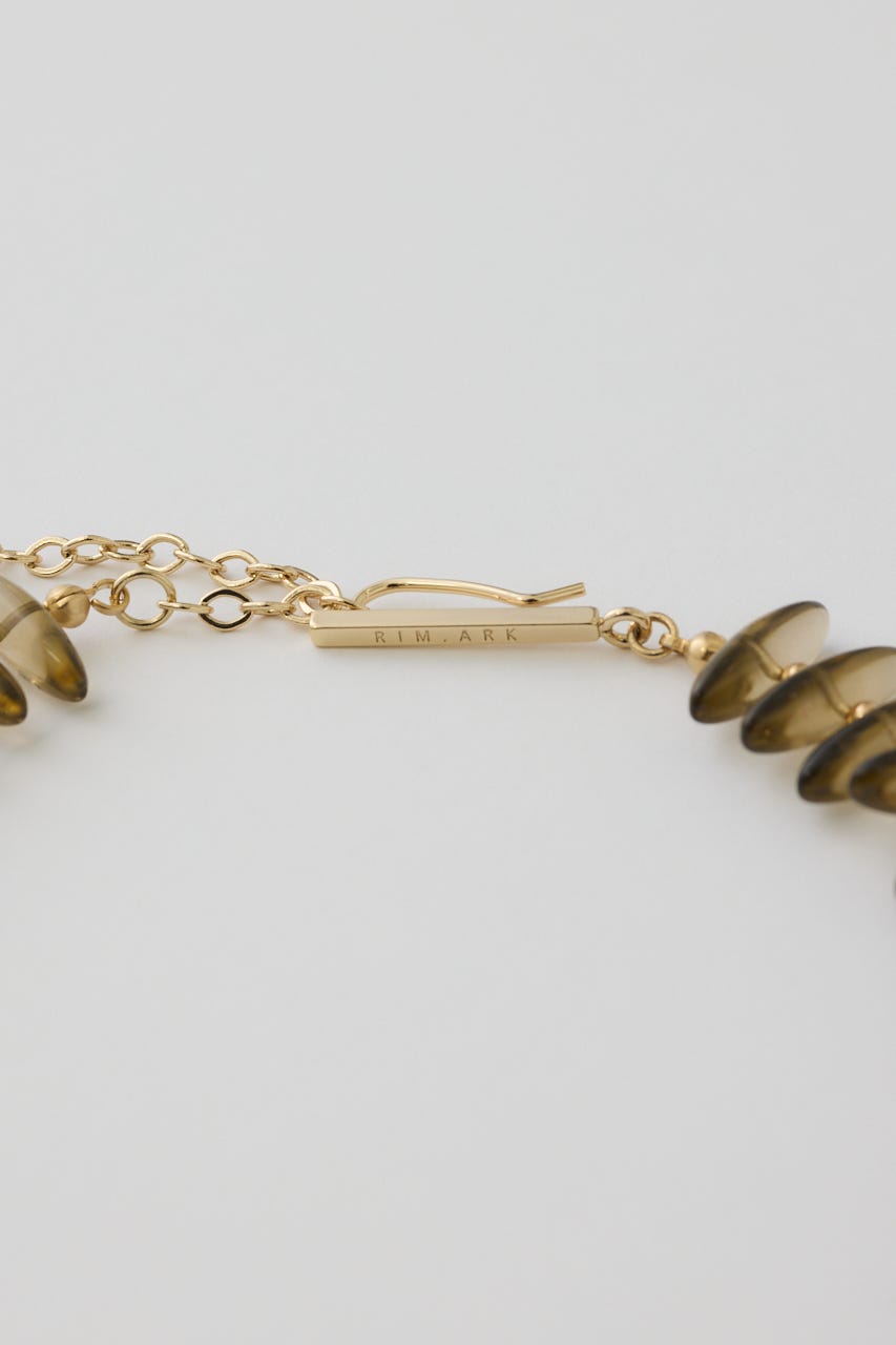 3/4 order start Continuous object necklace BRN FREE