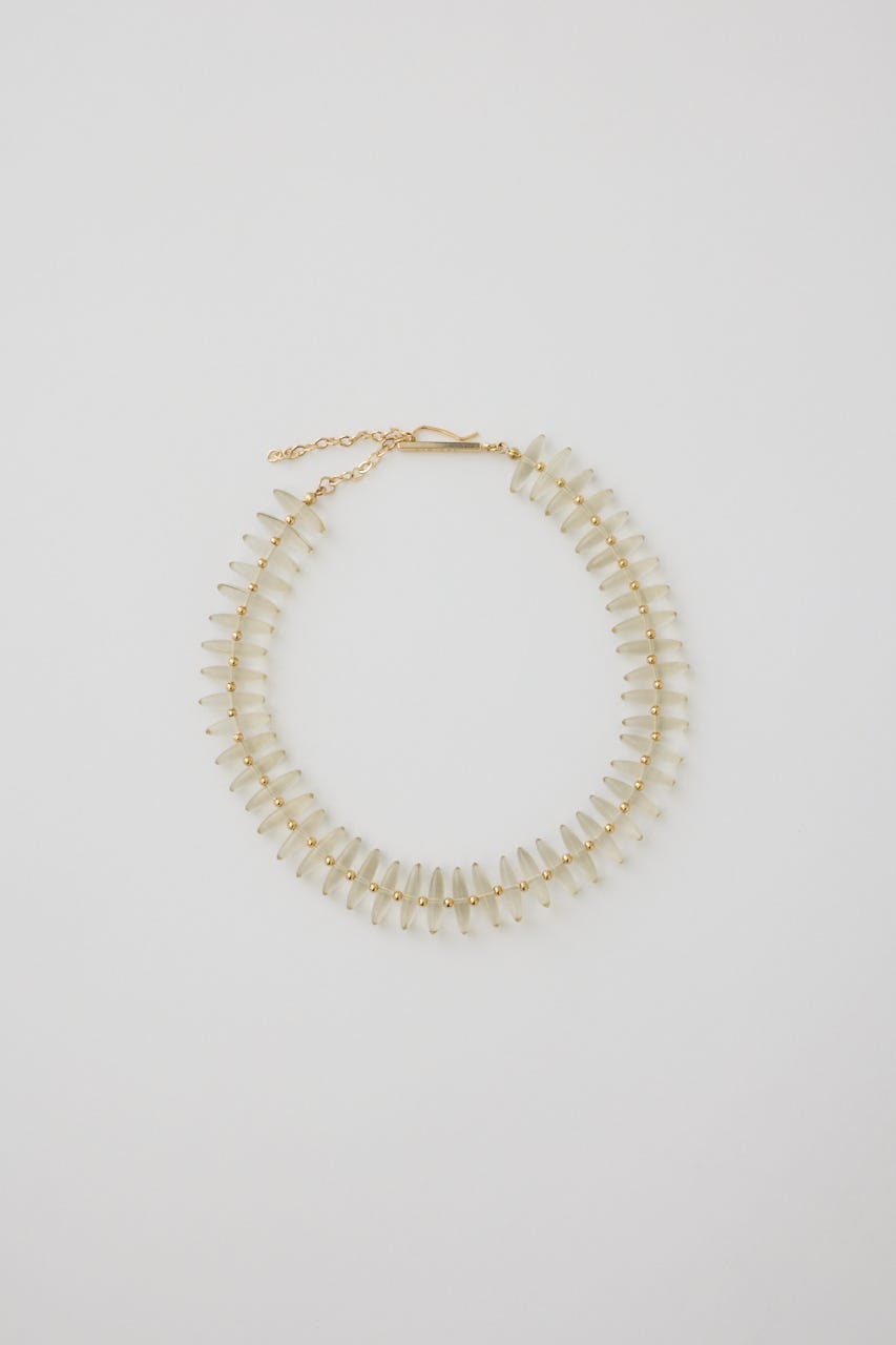 3/4 order start Continuous object necklace CLR FREE