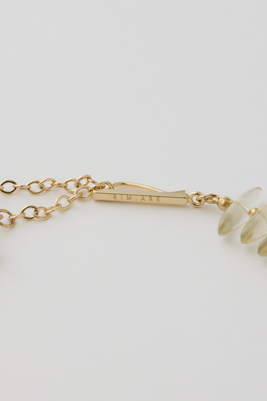 3/4 order start Continuous object necklace CLR FREE