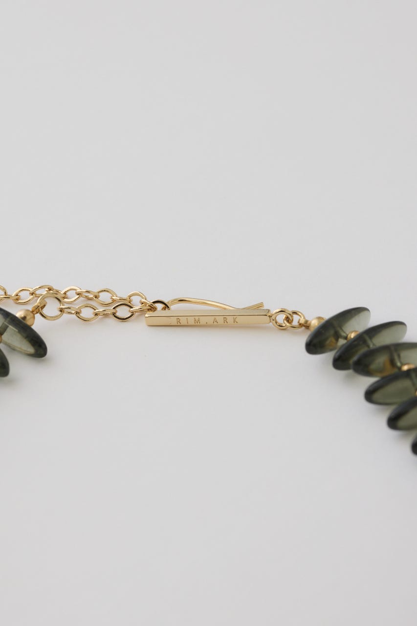 3/4 order start Continuous object necklace D/GRN FREE