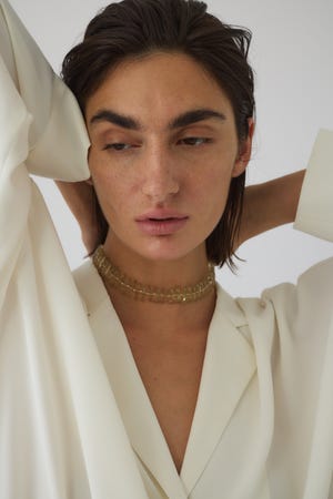 3/4 order start Continuous object necklace