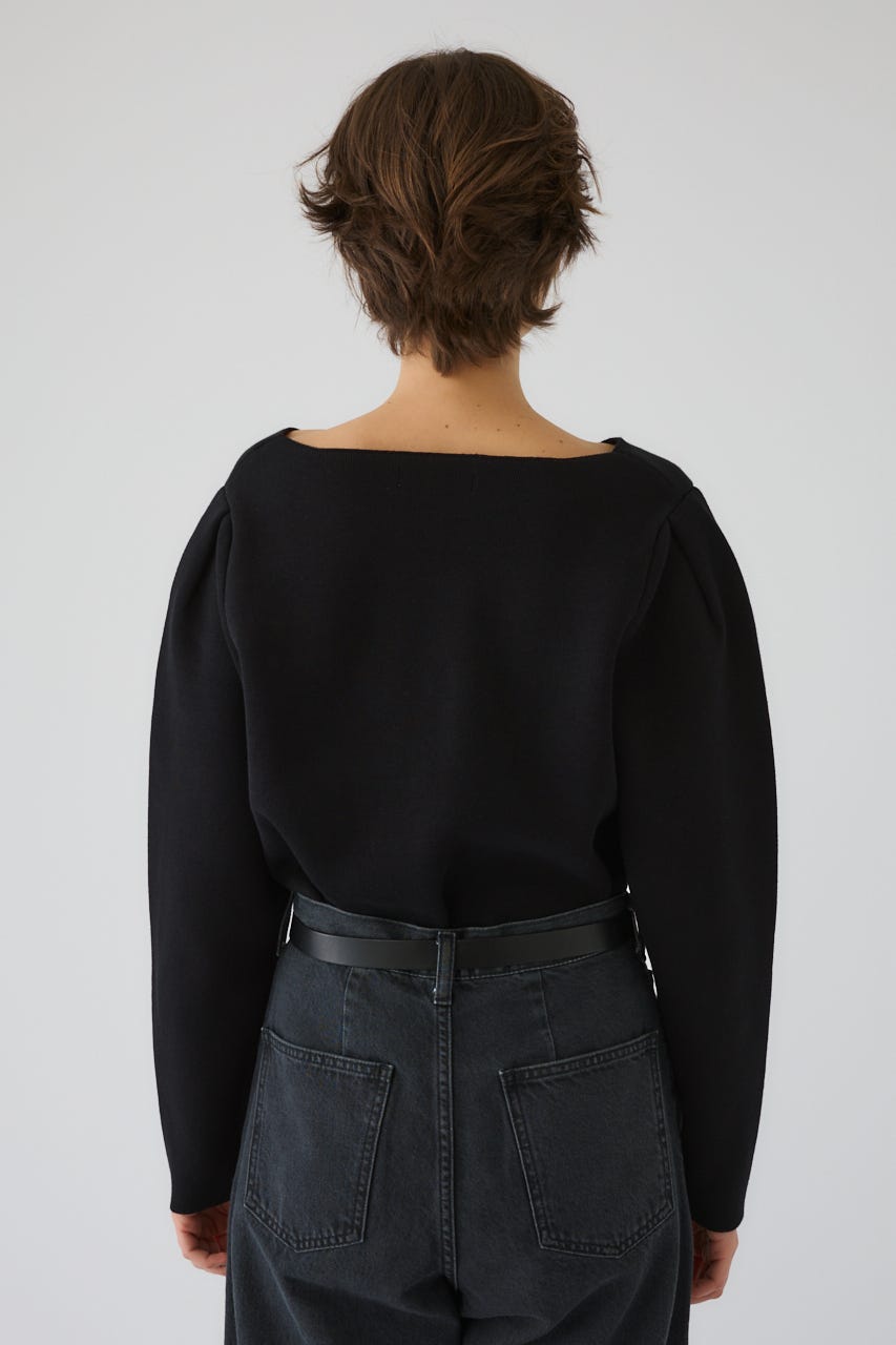 RIM.ARK | Neck parts knit tops (KNITWEAR ) |RIM.ARK ONLINE STORE