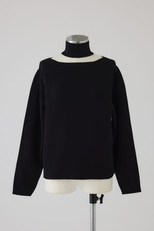 12/17- order start Neck parts knit tops