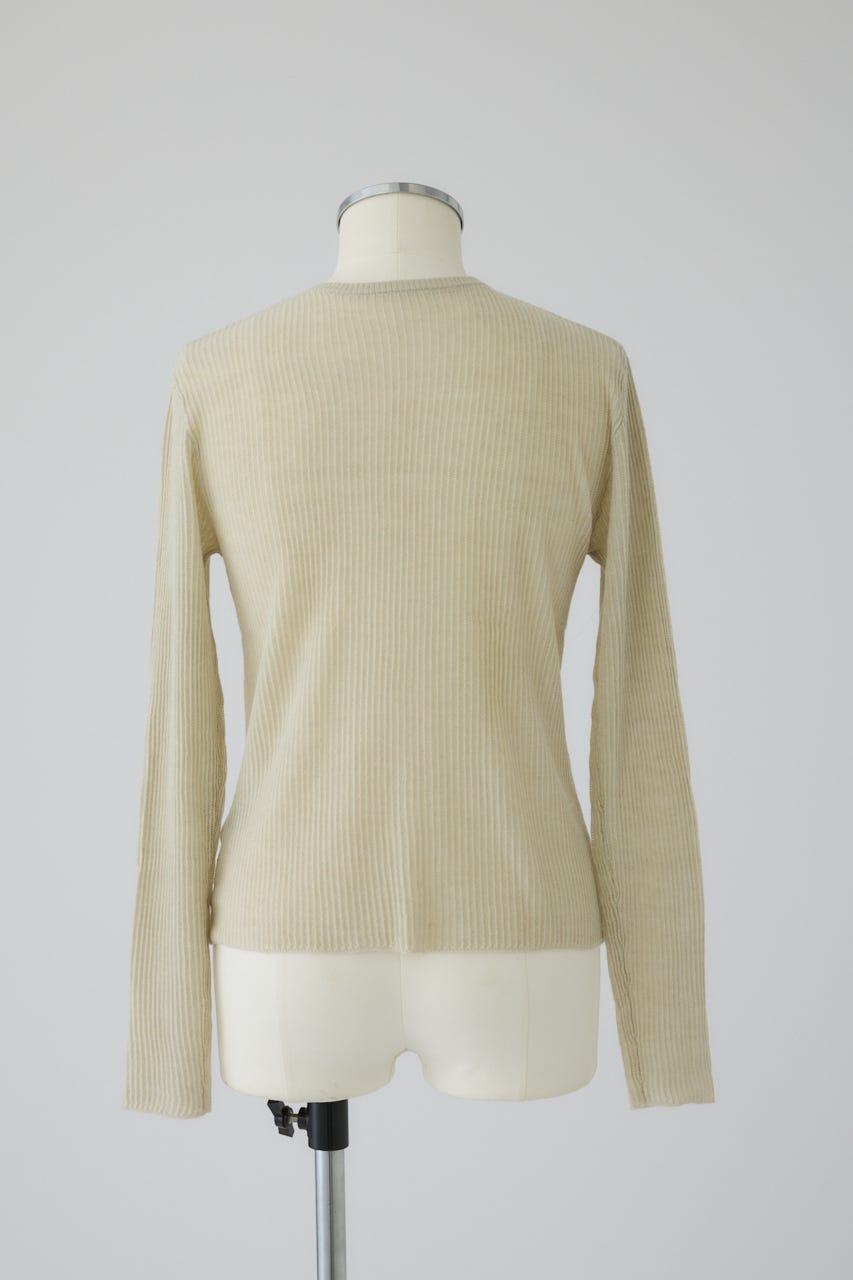 2/4- order start Sheer rib spring knit BEG FREE