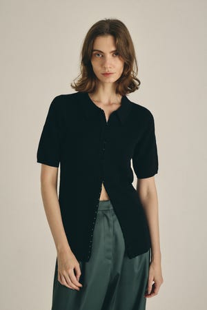 madder madder マダマダ◆ コットン シェルターブラウス DERA” CHECK SHELTER BLOUSE | madder madder