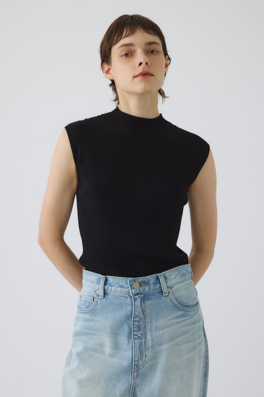 5/22- order start Washable basic N/S knit BLK FREE