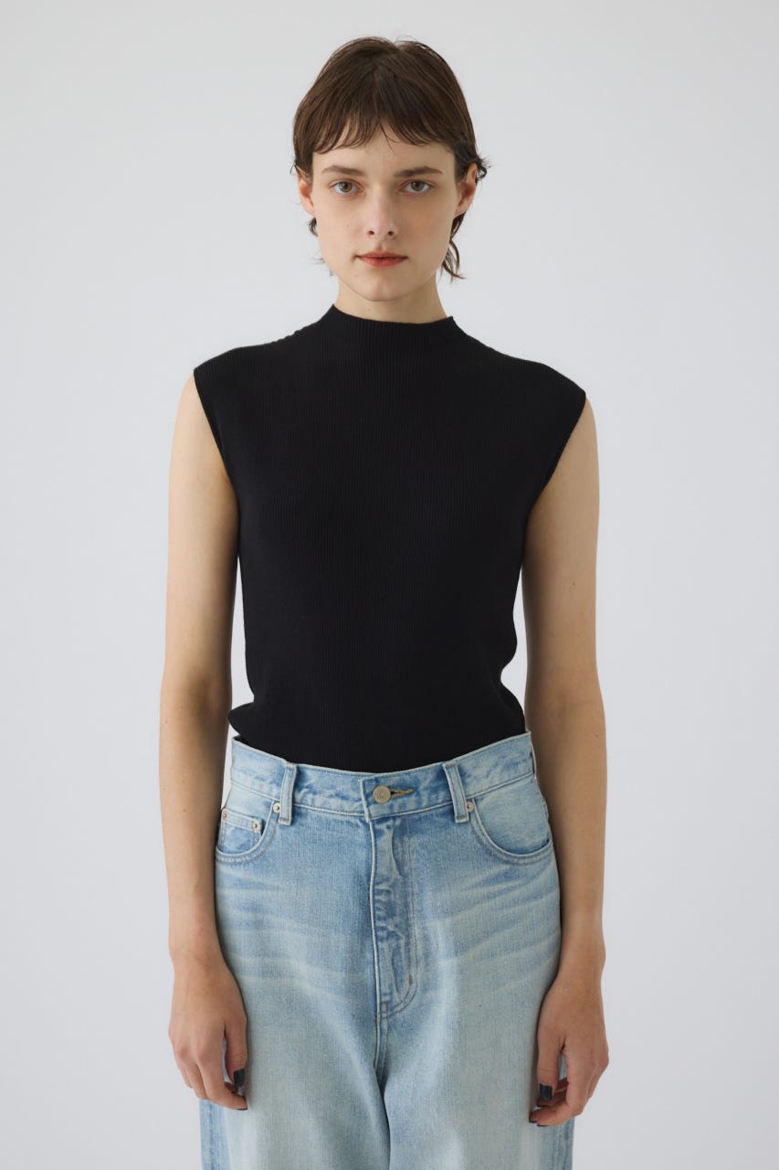 5/22- order start Washable basic N/S knit BLK FREE