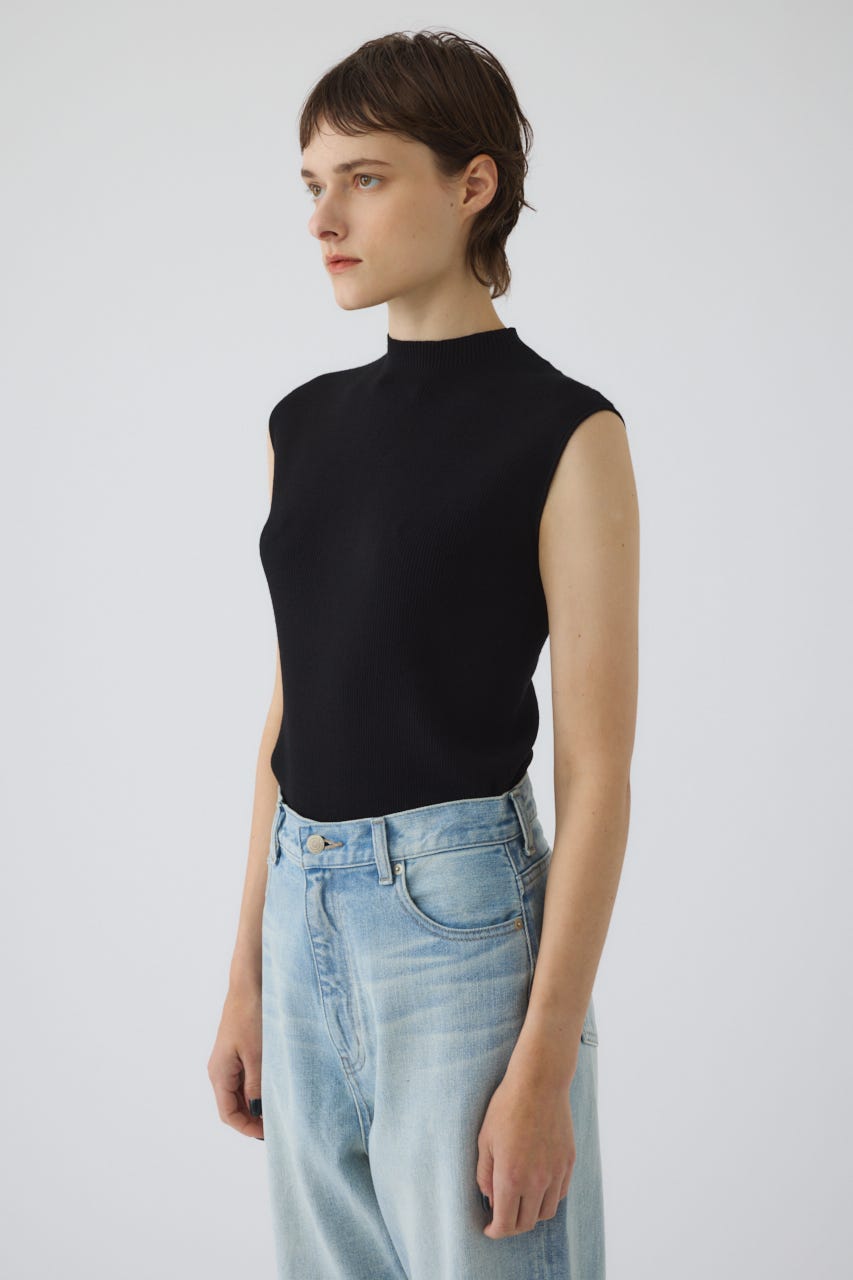 5/22- order start Washable basic N/S knit BLK FREE