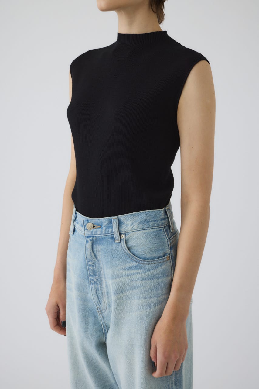 5/22- order start Washable basic N/S knit BLK FREE
