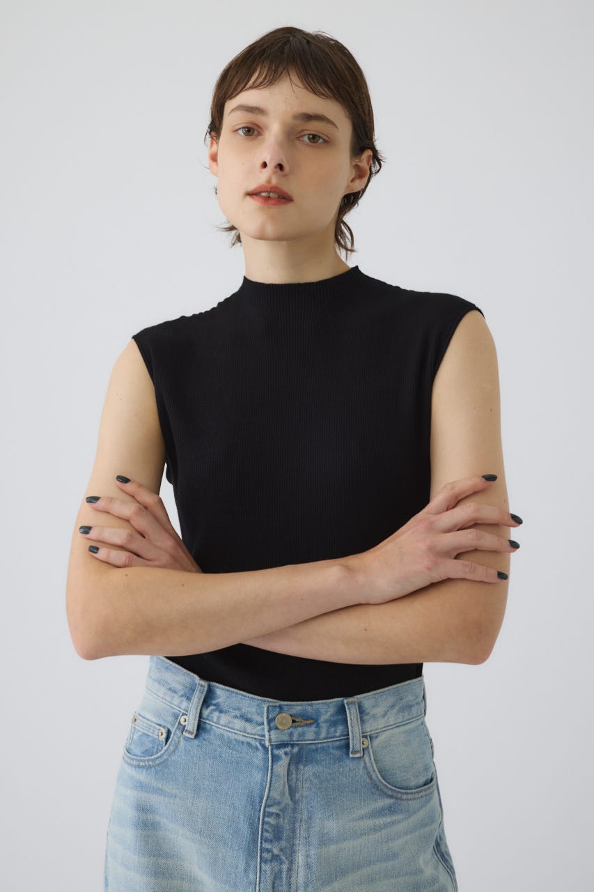 5/22- order start Washable basic N/S knit BLK FREE
