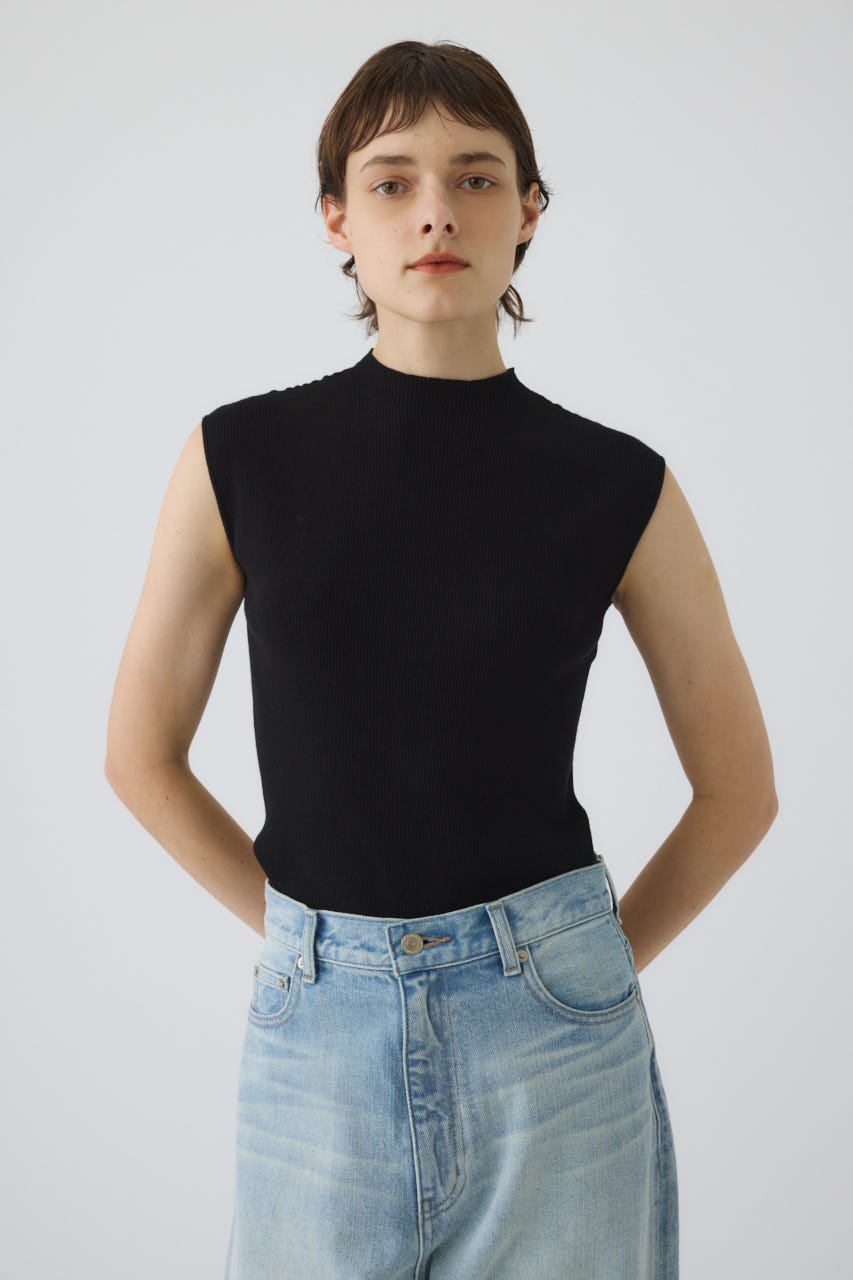 5/22- order start Washable basic N/S knit BLK FREE