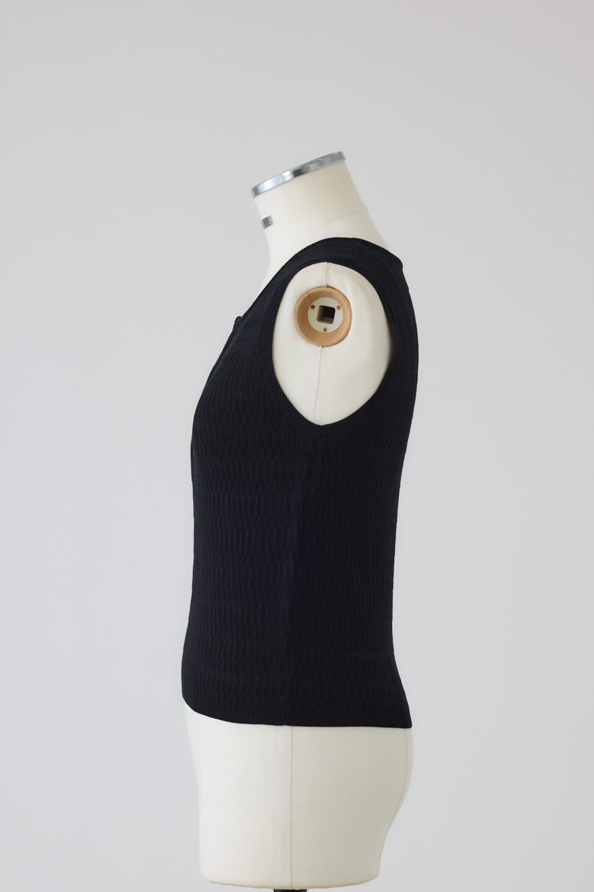 Round neck hook tank BLK FREE