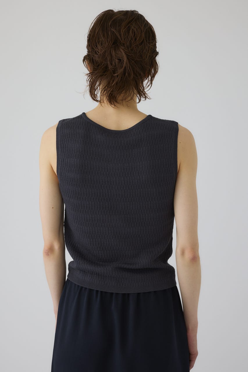 5/1- order start Round neck hook tank GRY FREE
