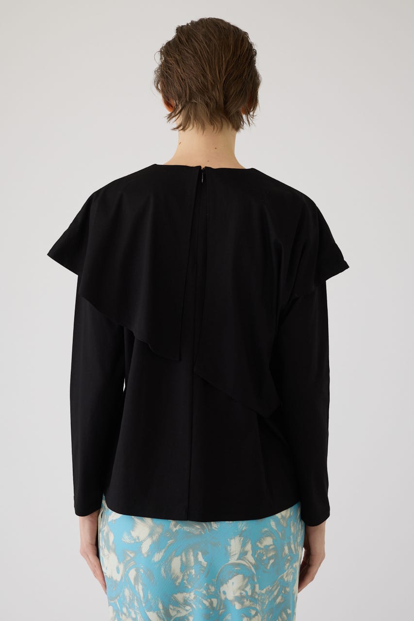2/18- order start Layered gather cut tops BLK FREE