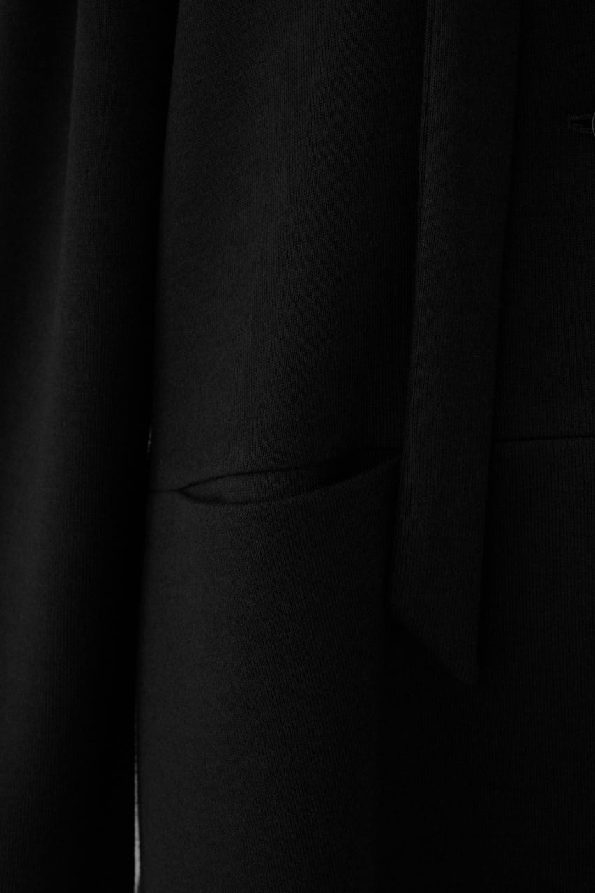 1/14- order start Double face tie jacket BLK 36