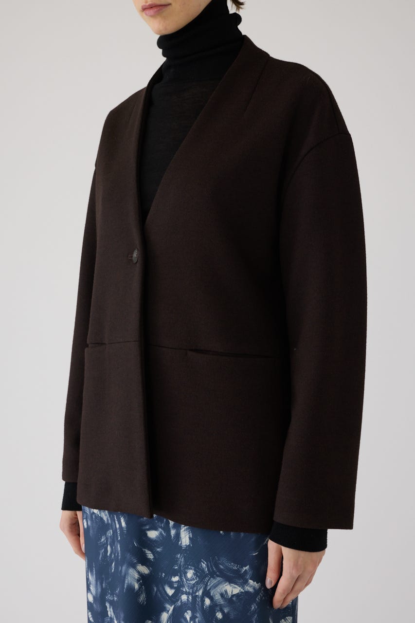 1/14- order start Double face tie jacket D/BRN 36