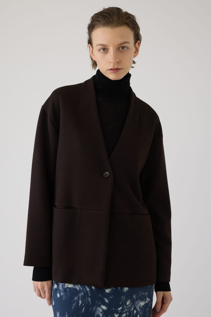 1/14- order start Double face tie jacket D/BRN 36