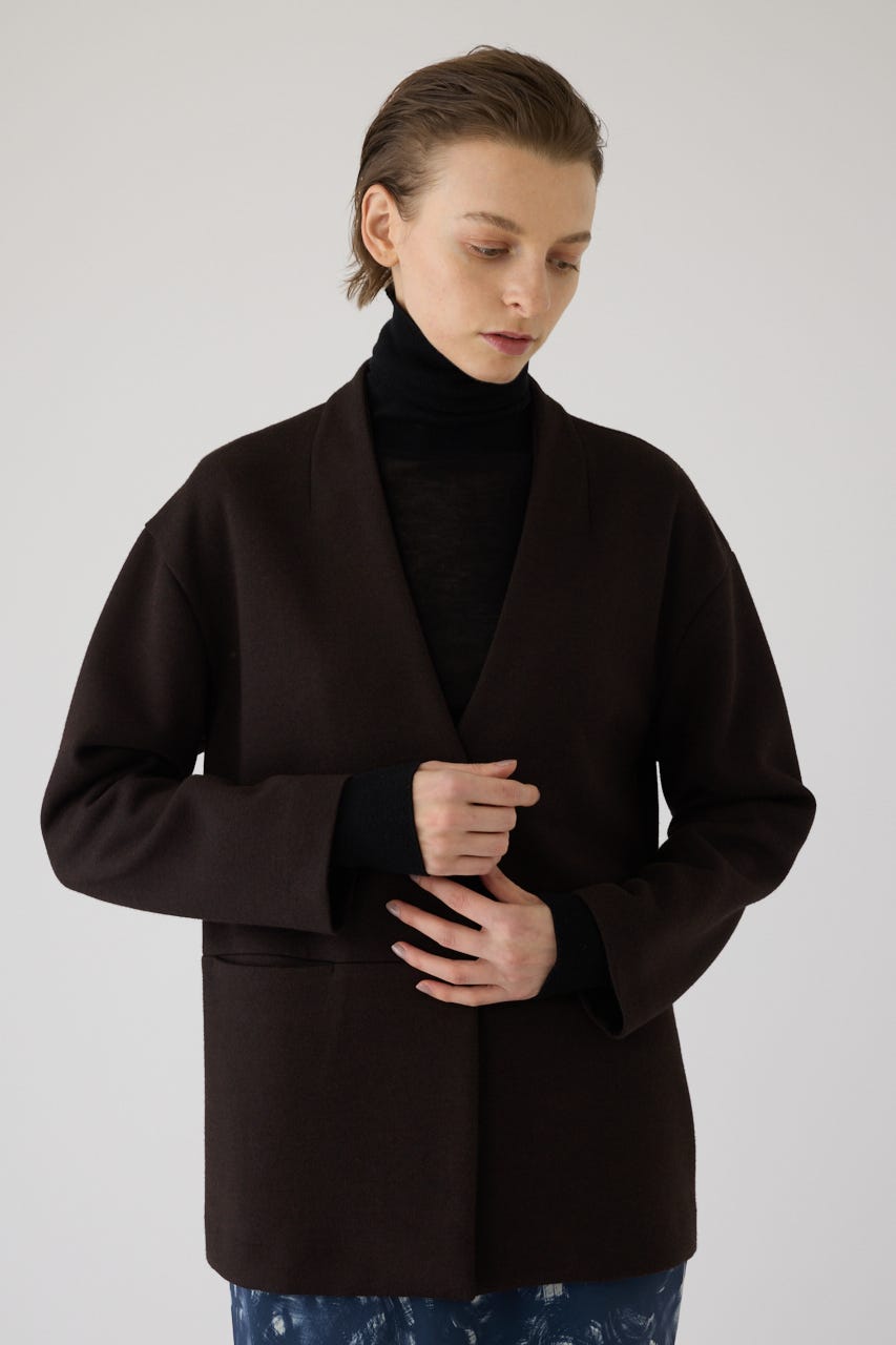 1/14- order start Double face tie jacket D/BRN 36