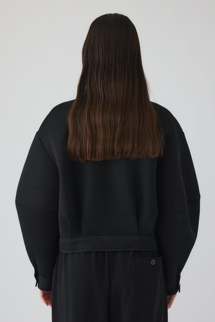 1/1- order start Sponge fabric bomber blouson BLK FREE