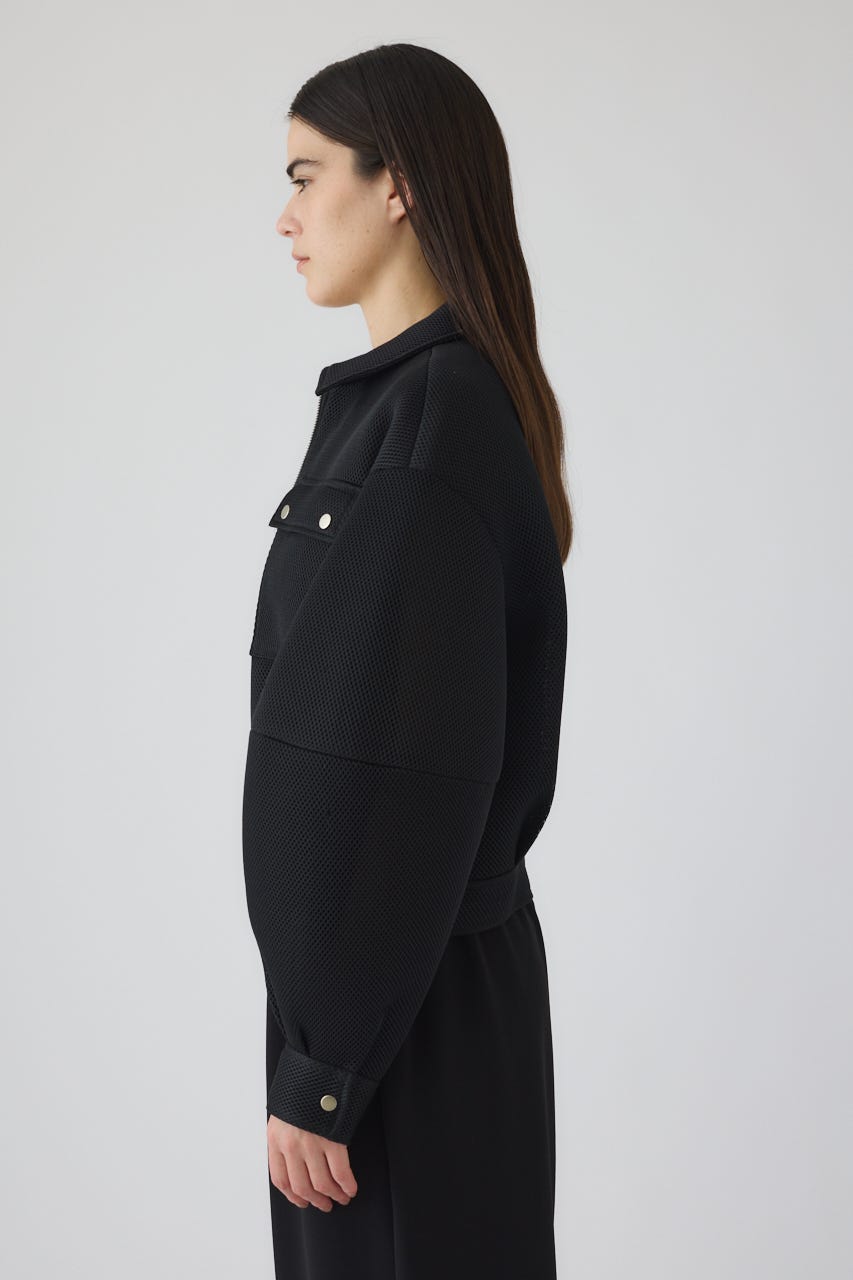 1/1- order start Sponge fabric bomber blouson BLK FREE