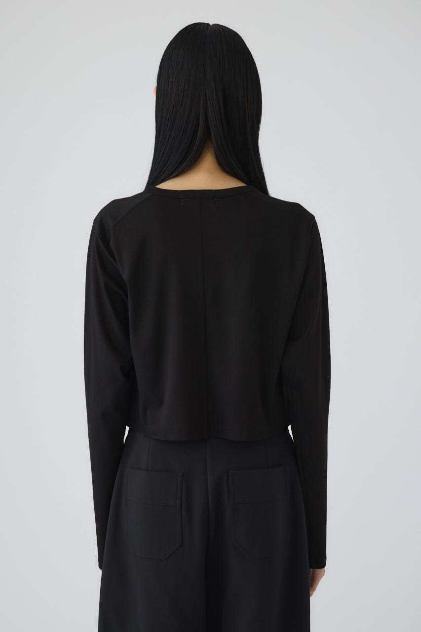 Silky long T/SH BLK FREE