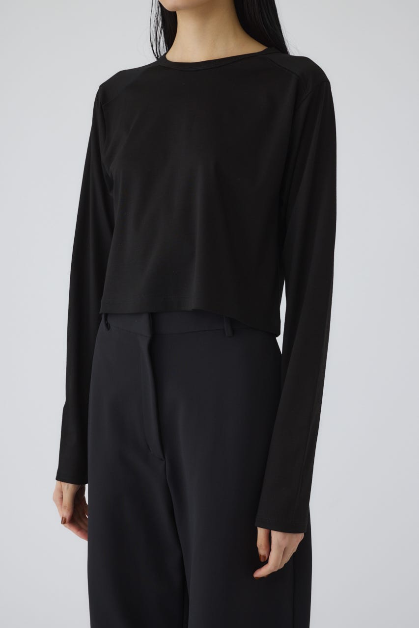 Silky long T/SH BLK FREE