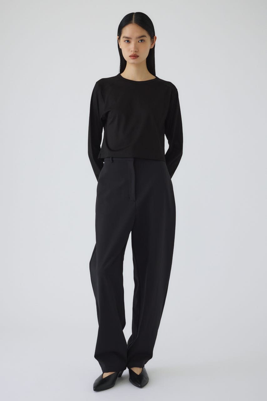 Silky long T/SH BLK FREE