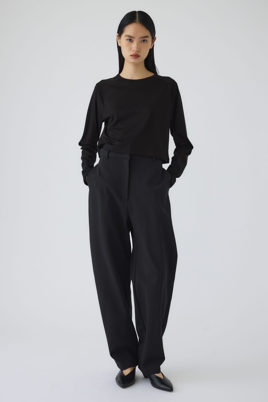 Silky long T/SH BLK FREE