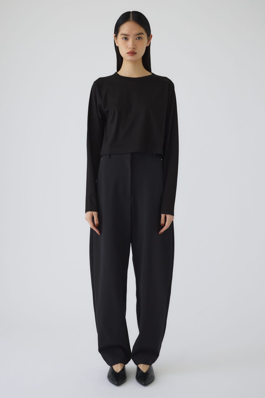 Silky long T/SH BLK FREE