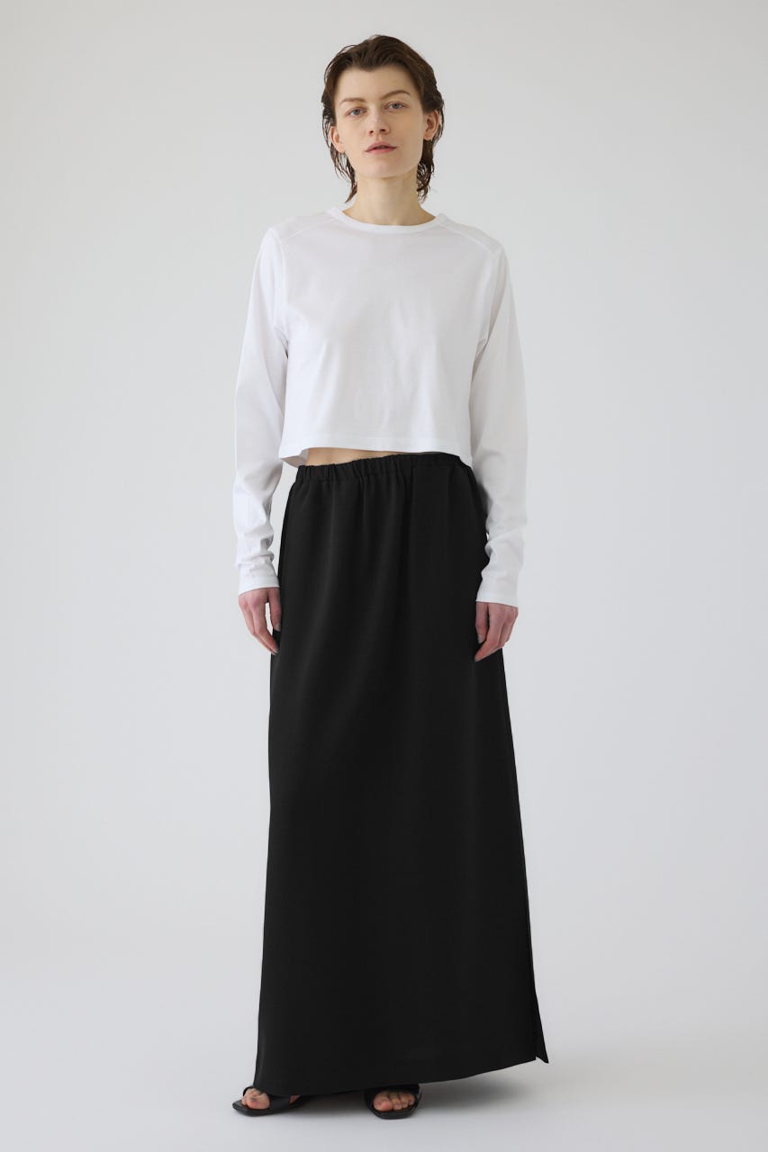 Silky long T/SH WHT FREE