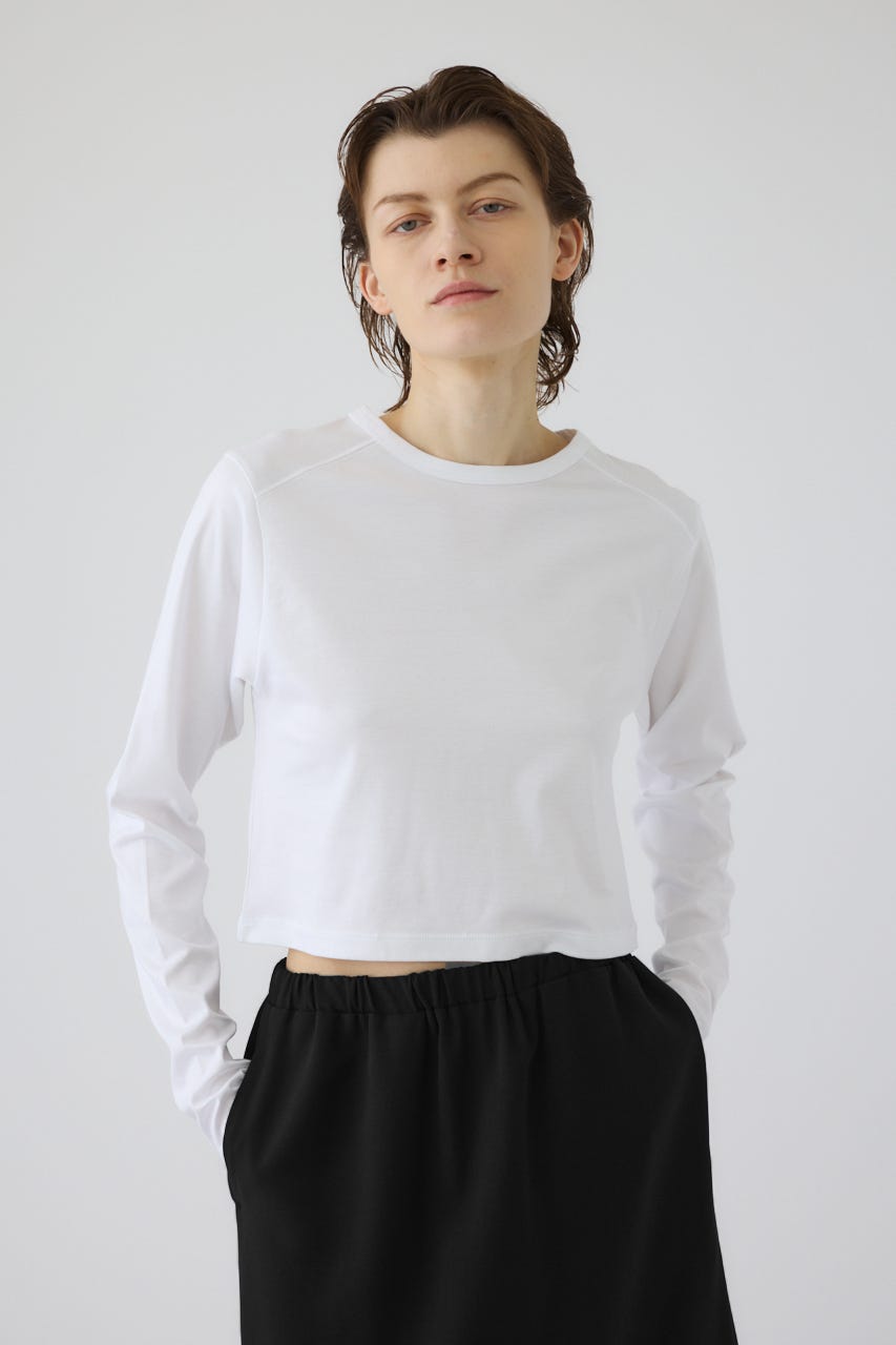 Silky long T/SH WHT FREE