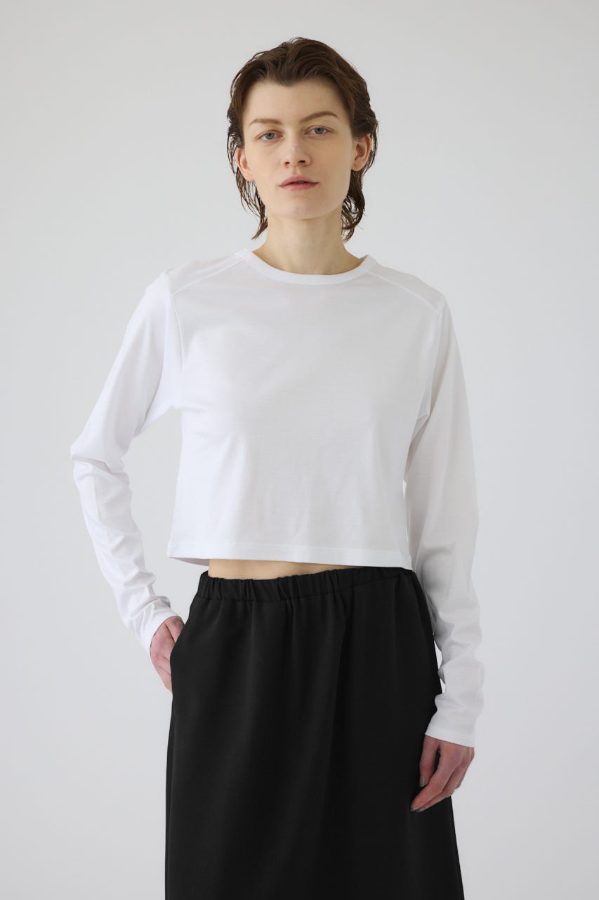 Silky long T/SH WHT FREE