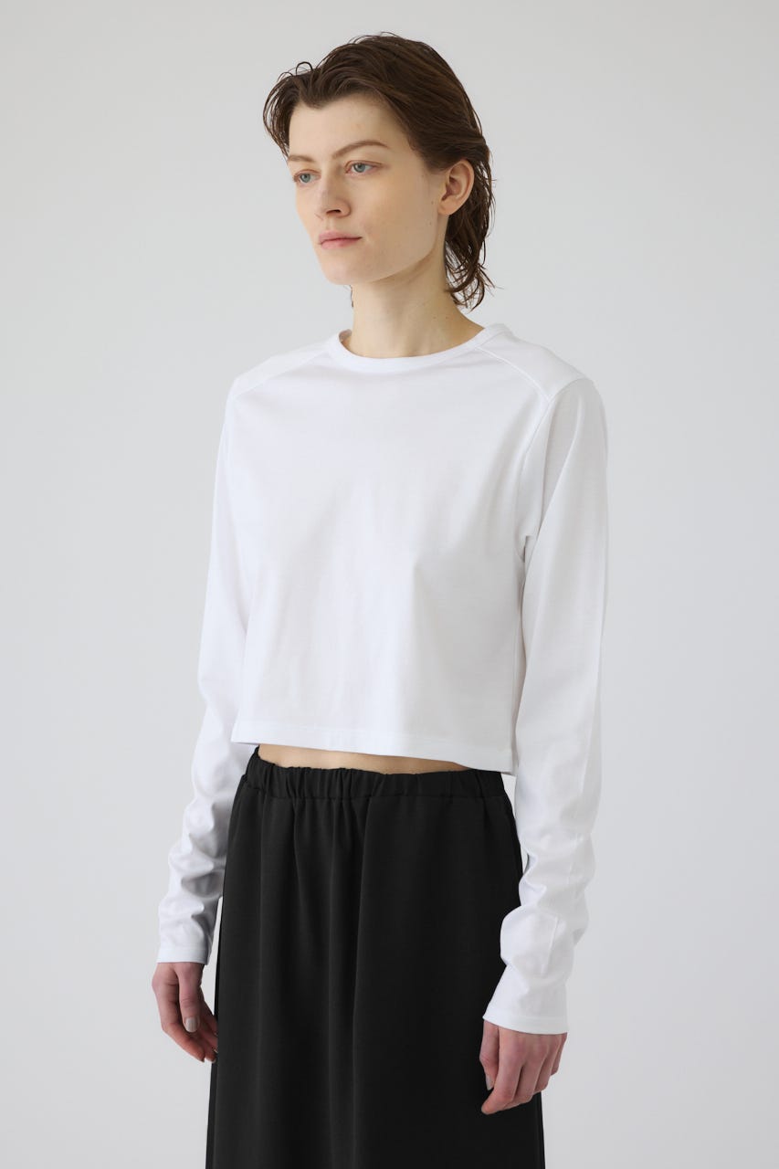 Silky long T/SH WHT FREE