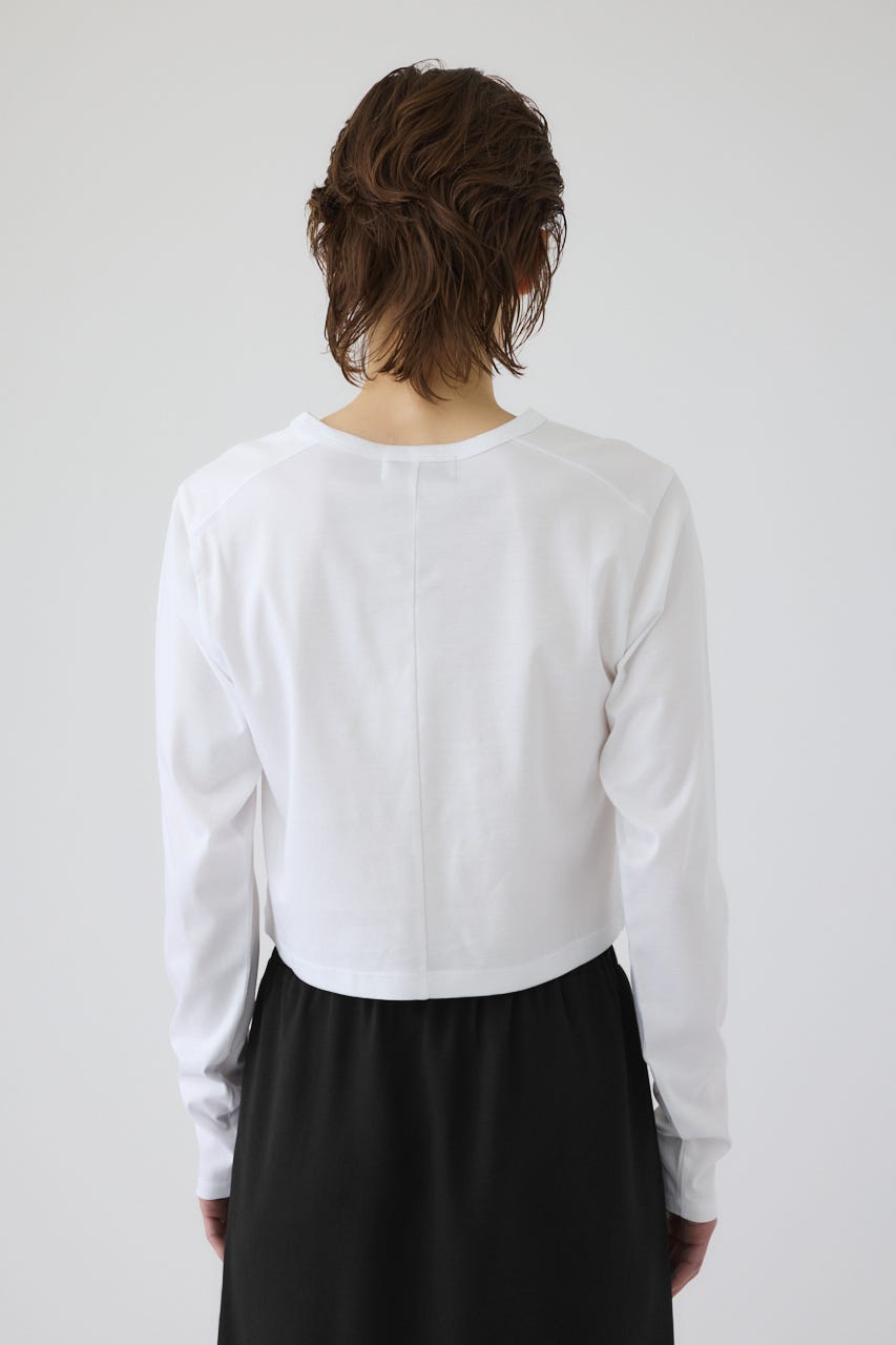 Silky long T/SH WHT FREE