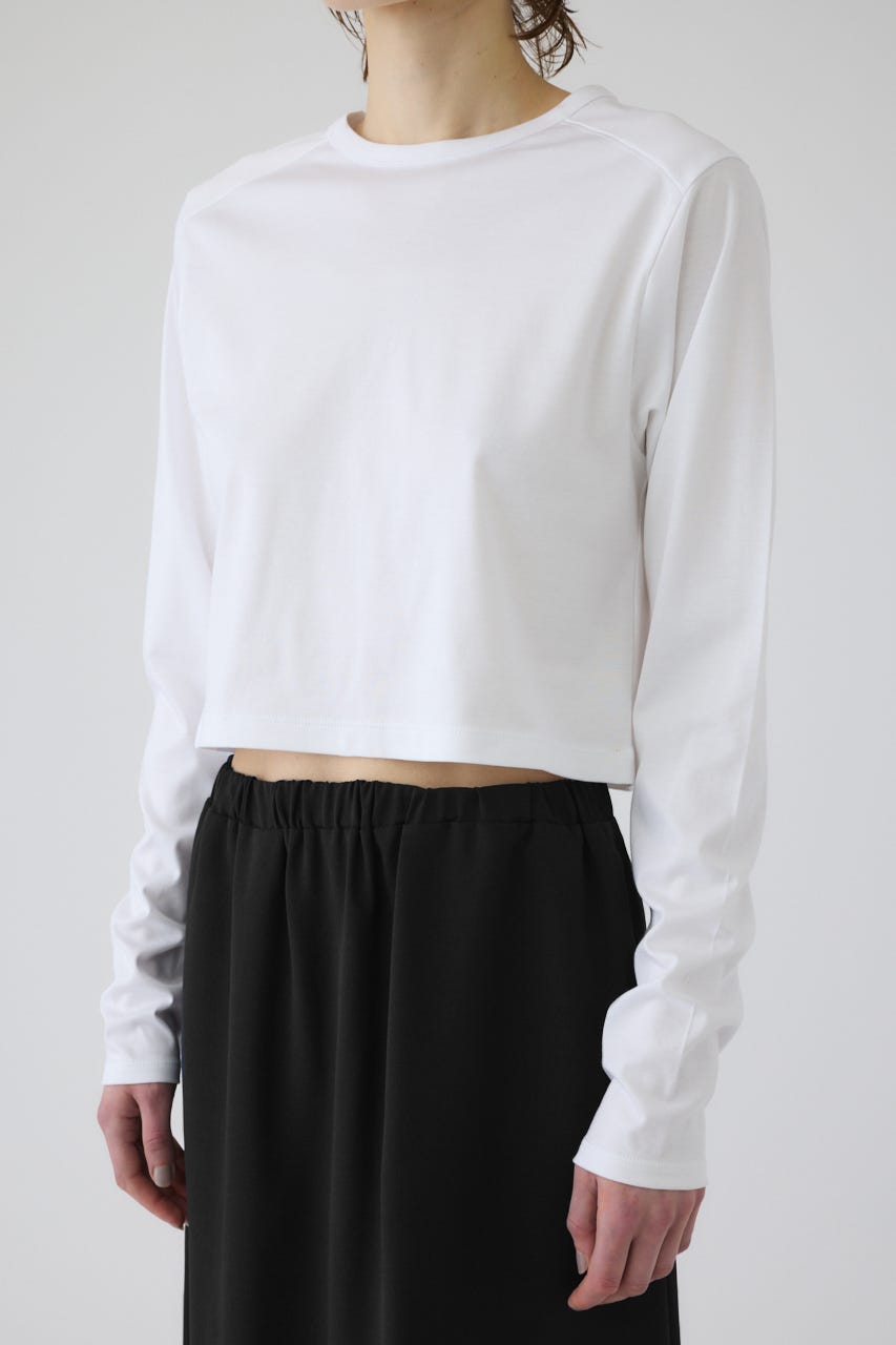 Silky long T/SH WHT FREE