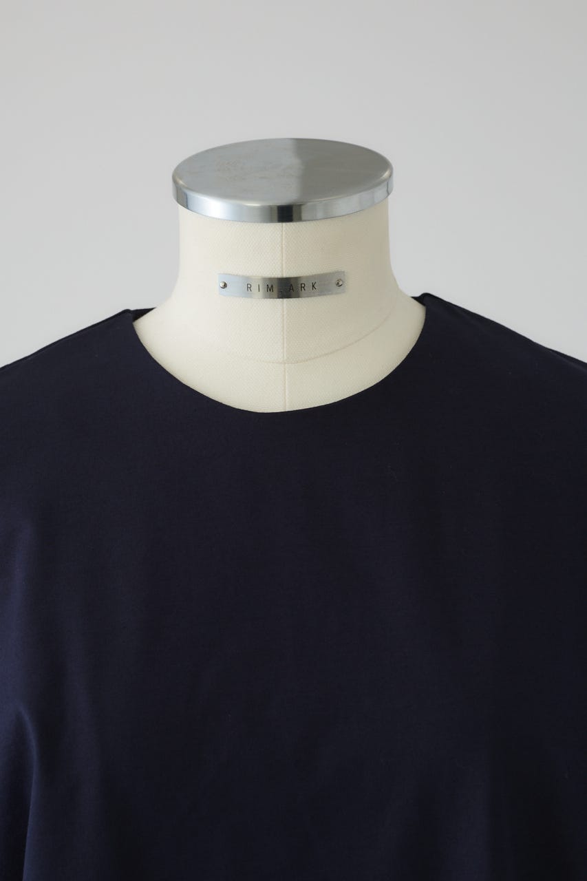 Curved line cotton tops NVY FREE