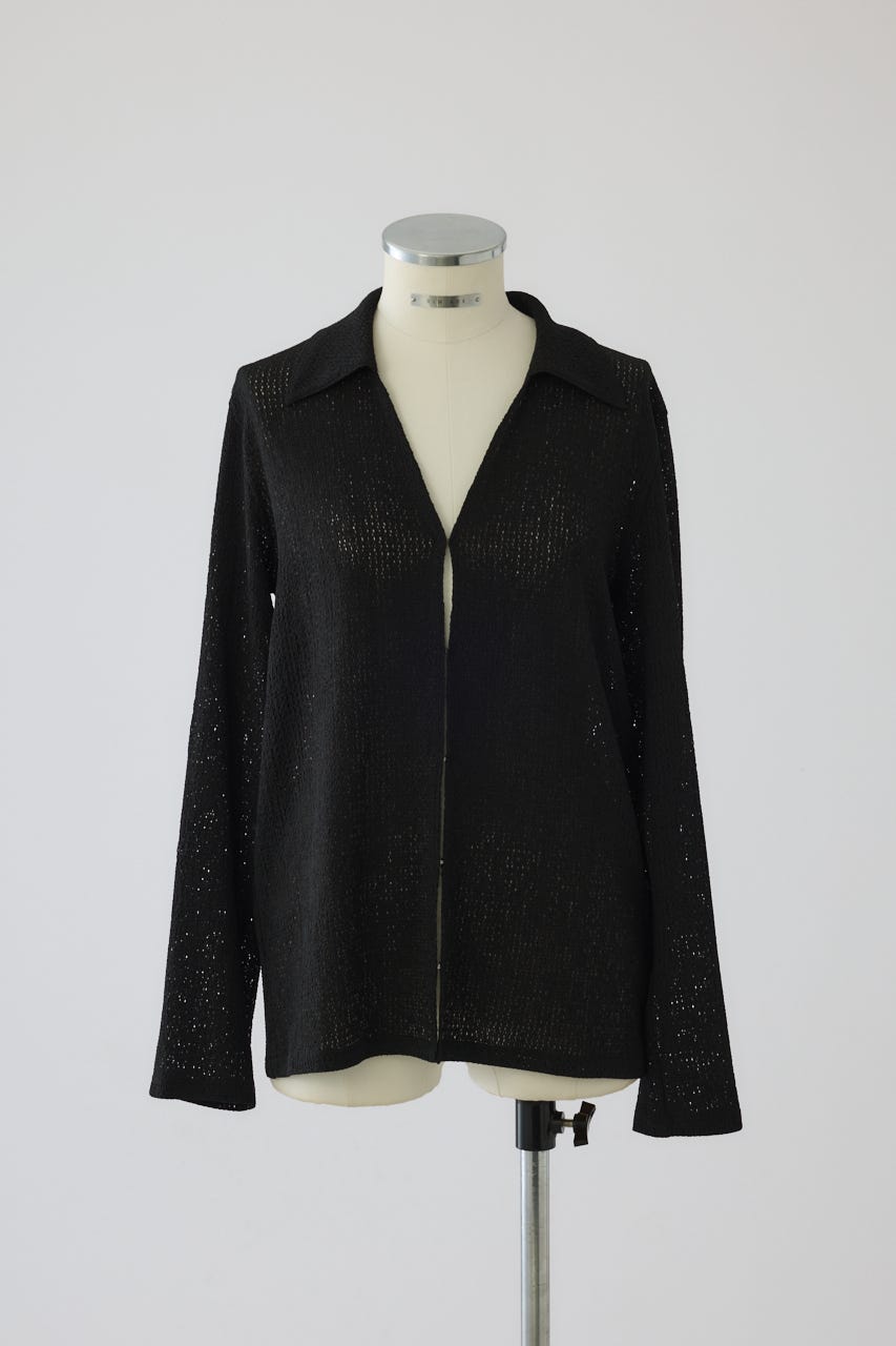 2/18- order start Sheer lace hook tops BLK FREE