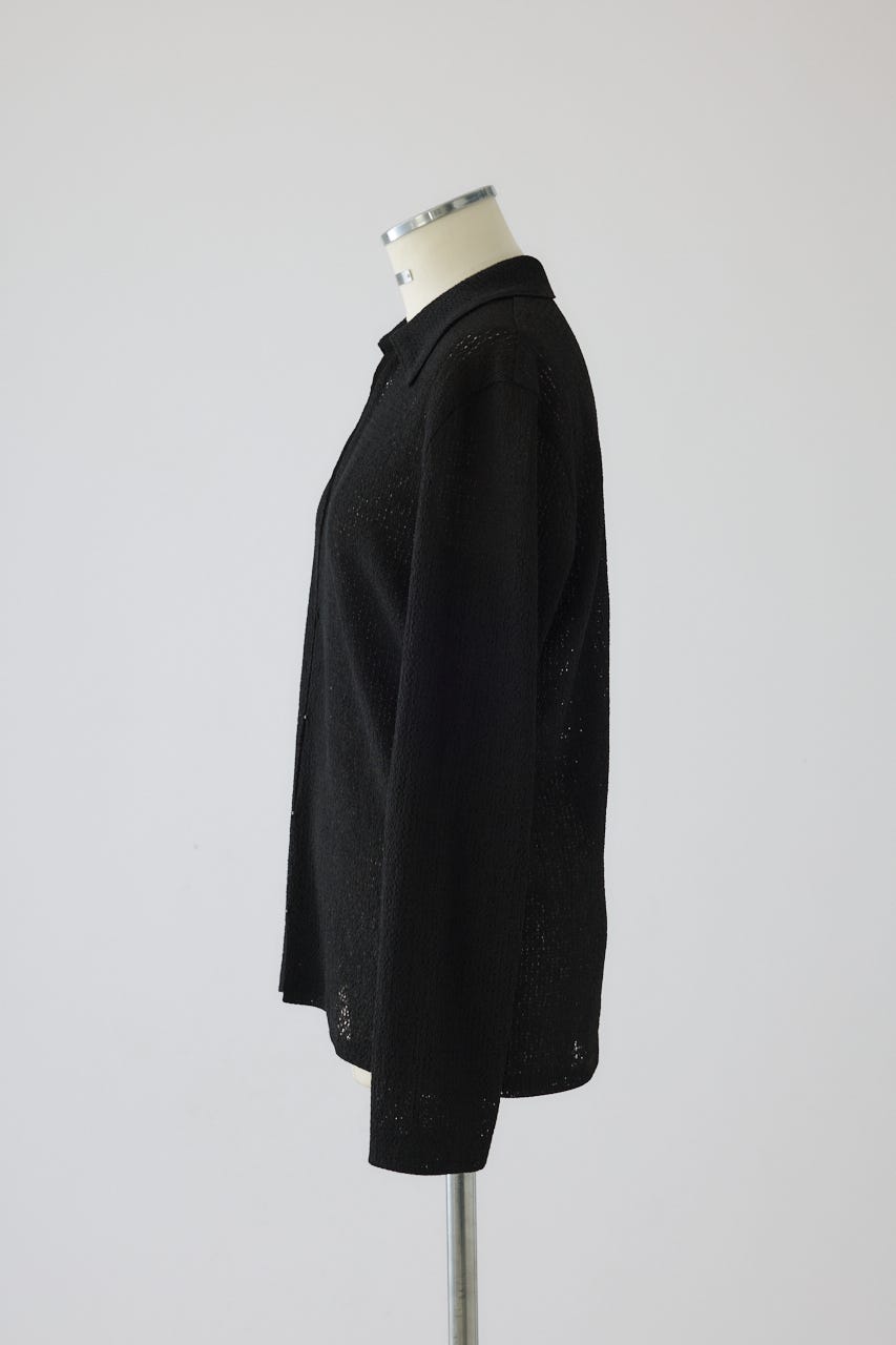 2/18- order start Sheer lace hook tops BLK FREE